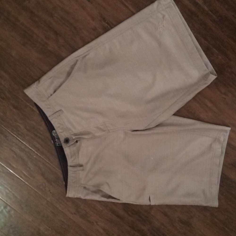 Dahu Khaki Board Shorts Hybrid Collection  Men's Size 32 - Picture 3 of 8